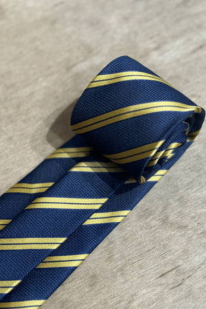 Tie - Navy/Gold - TeeShoppen Group™