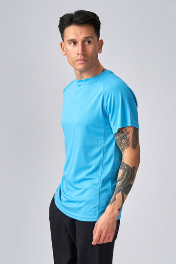 T-shirt d'entraînement - bleu turquoise