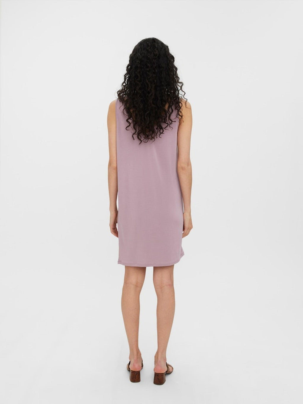 Robe de col en vill en V - Elderberry