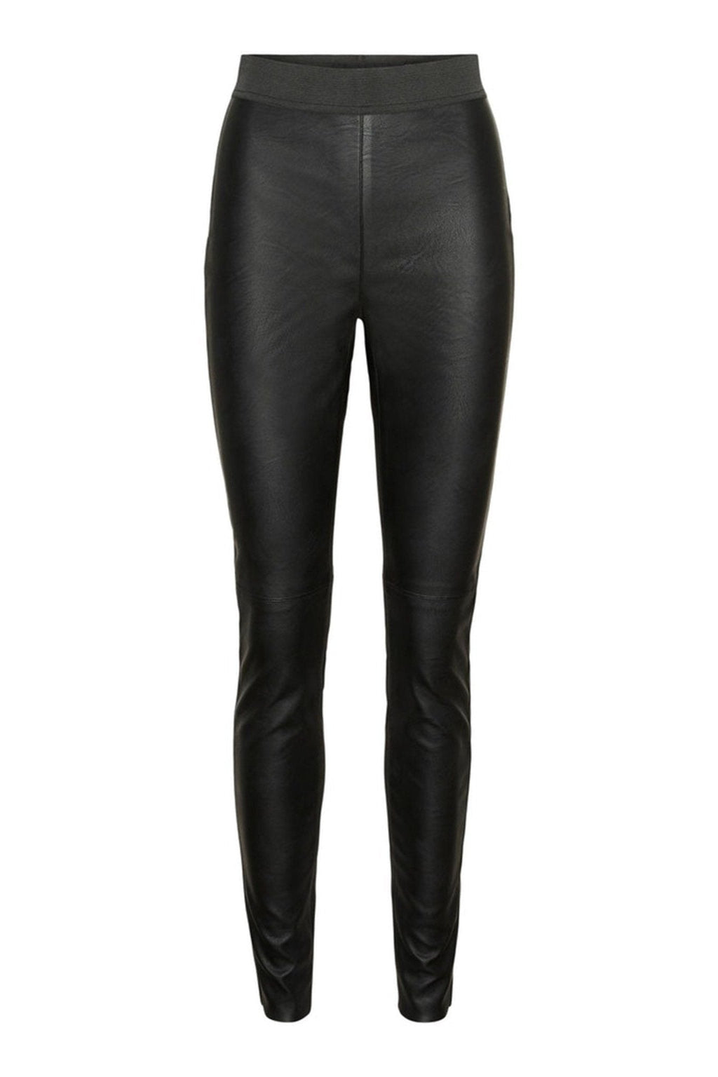 Storm gesneden leggings - zwart