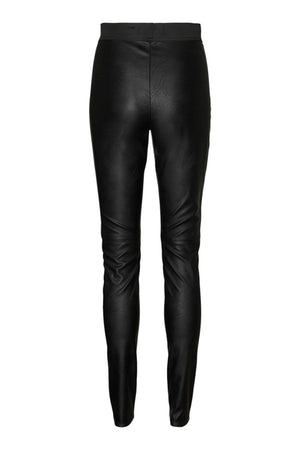 Storm gesneden leggings - zwart