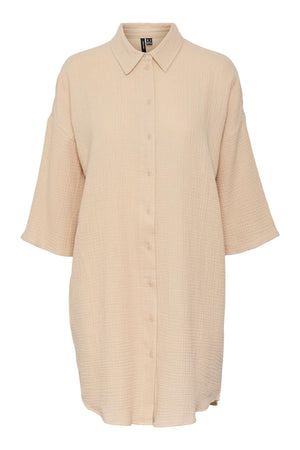 Chemise surdimensionnée Natali - Crème irlandaise