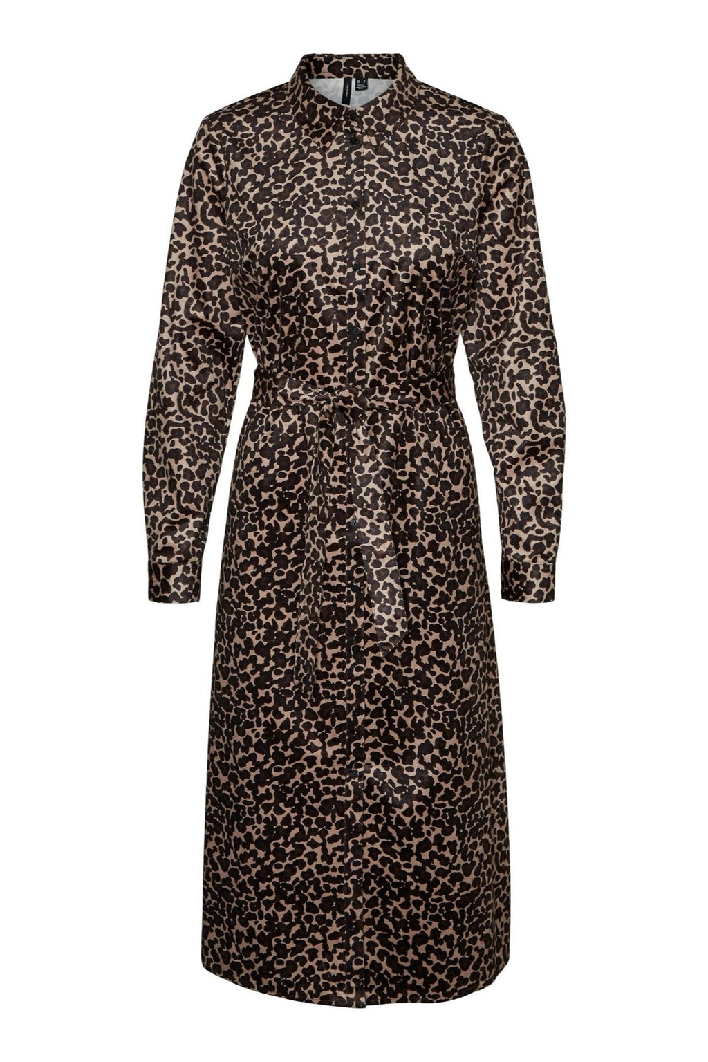 Robe chemise en veau Ida - Leo Silver Mink