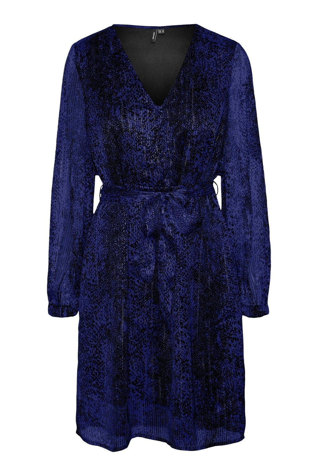 Nala v -neck kjole - sodalite blauw