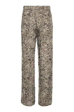 Gemakkelijk breed Pants - Witte peper