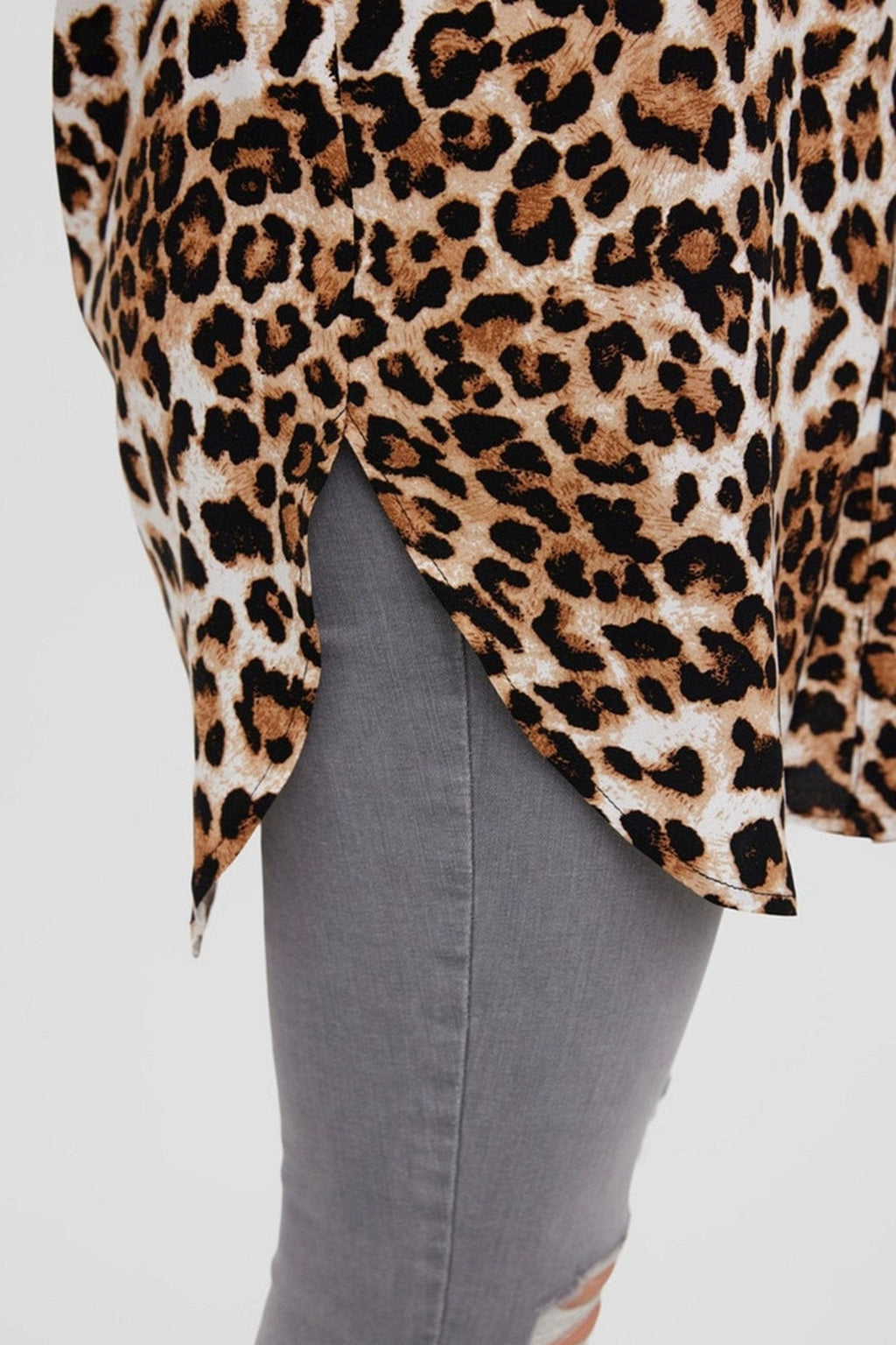 Easy Long Shirt - Tan