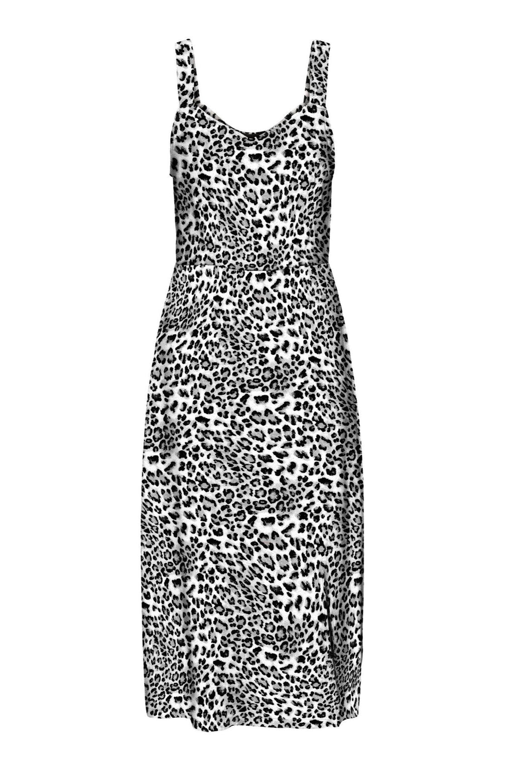 Eenvoudige riemkalfsjurk - Sneeuwwitje Liv