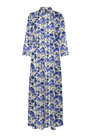 Robe de chemise Elly 3/4 - bleu nautique