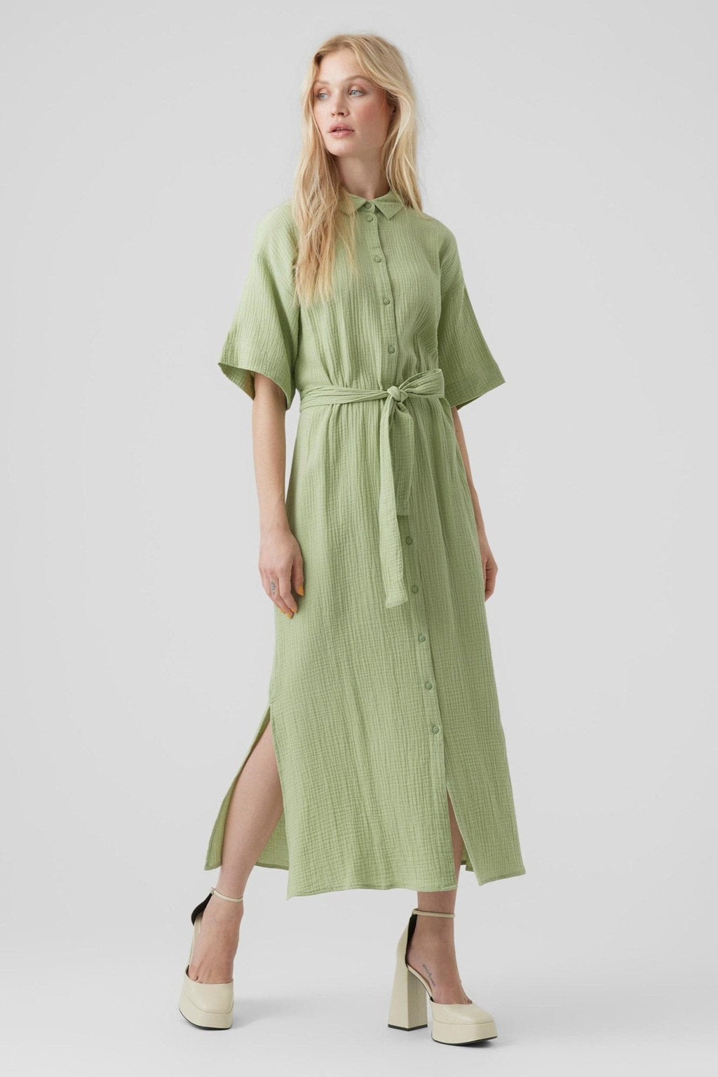 Natali Maxi Dress - Reseda