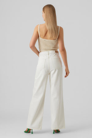 Justine Cropped Top - Birch