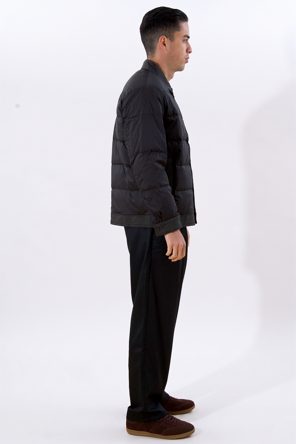 Wyatt lang jack - zwart