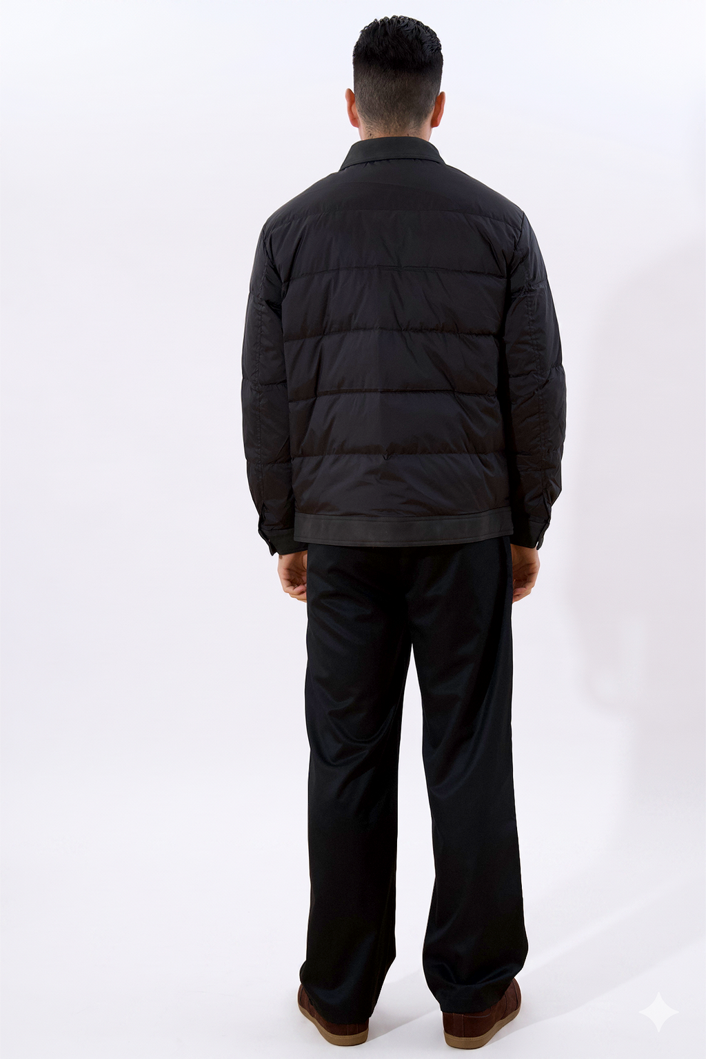 Wyatt lang jack - zwart