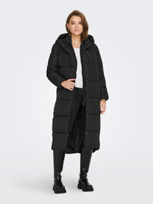 Amy Long Puffer Mabe - Black