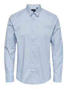 Bart Eco Shirt - Bleu clair (coton biologique)