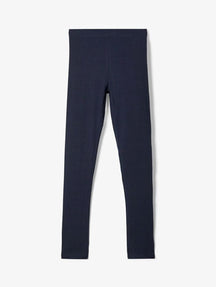 Basic leggings in cotton - Navy