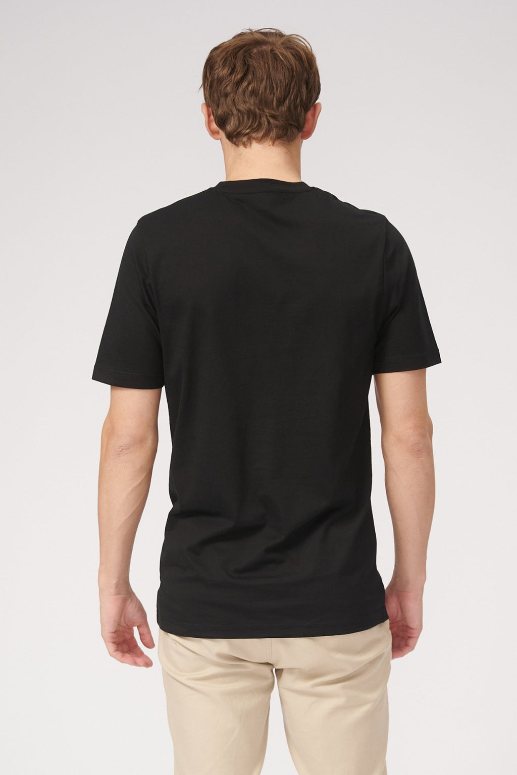 T-shirt Vneck de base - noir