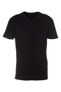 T-shirt Vneck de base - noir
