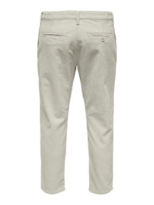 Beam Life Chinos - Silver Lining