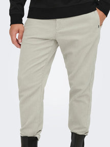 Beam Life Chinos - Silver Lining