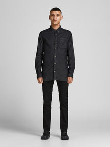 Brook Denim Shirt - Denim noir