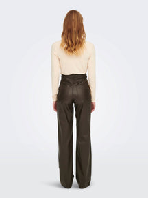 Camille-Idina High Waist Pants - Delicioso