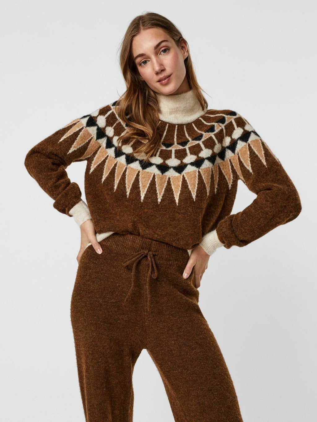 Pull de faritisle Celeste - Brown