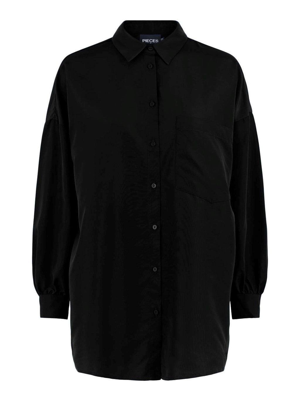 Chrilina Oversadized Shirt - Black