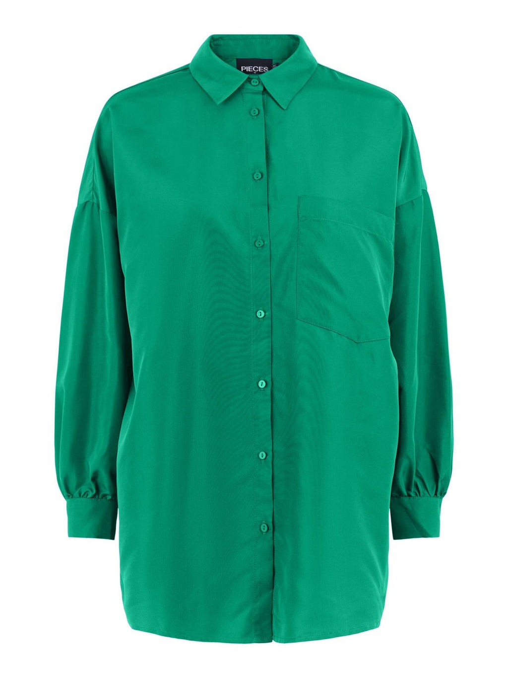 Chrilina Oversadized Shirt - Simple Green