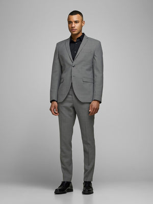 Classic Blazer Slimfit - Light gray - TeeShoppen Group™ - Blazer - Jack & Jones