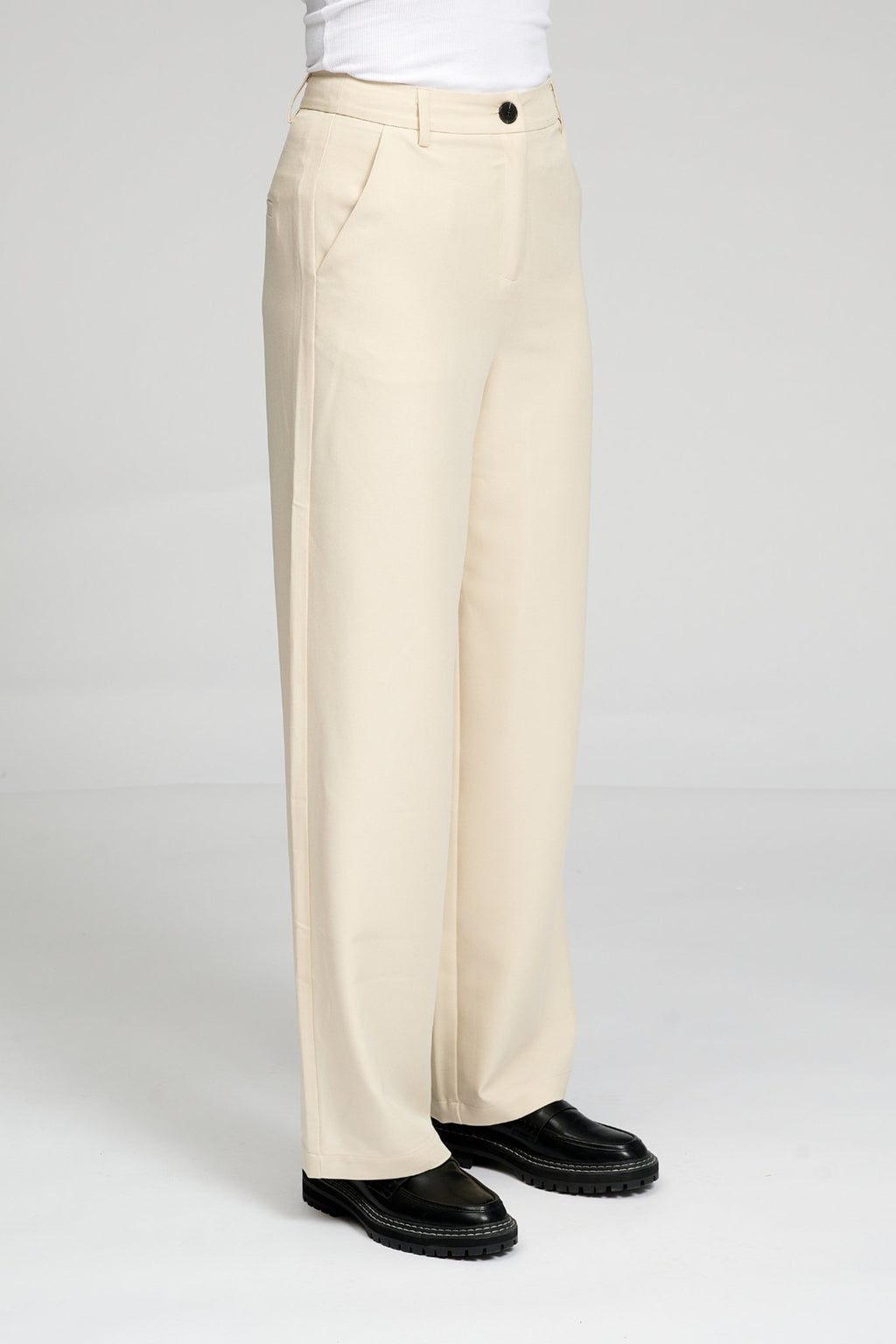 Pantalon de costume classique - beige