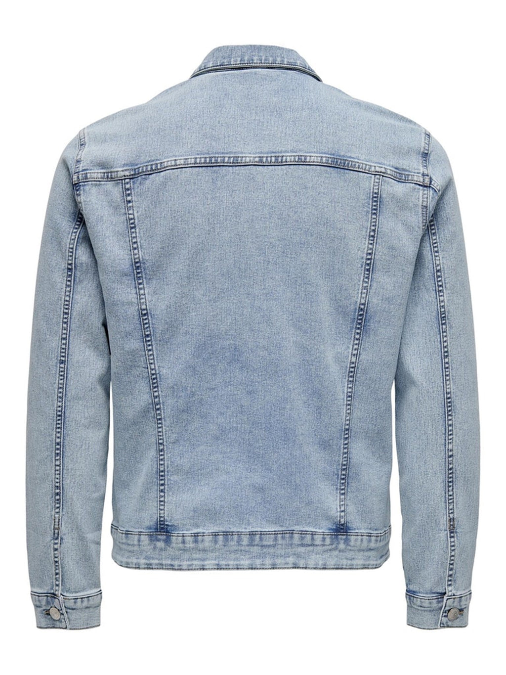 Coin Jakke - Denim bleu clair