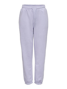 Pantalon de survêtement confortable - Purple pastel