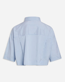 Chemise courte - bleu