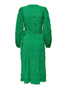 Dion Wrap Robe - Green