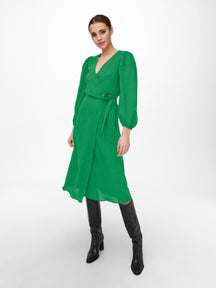 Dion Wrap Robe - Green