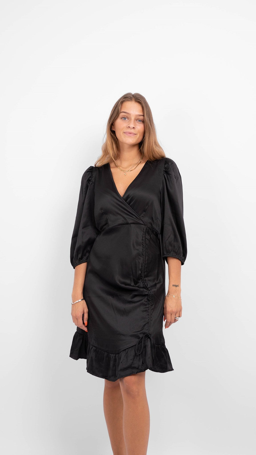 Robe courte Essi 3/4 - noir