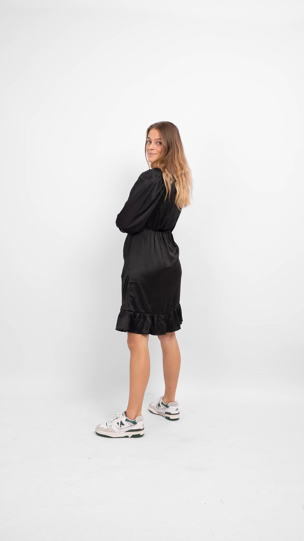 Robe courte Essi 3/4 - noir