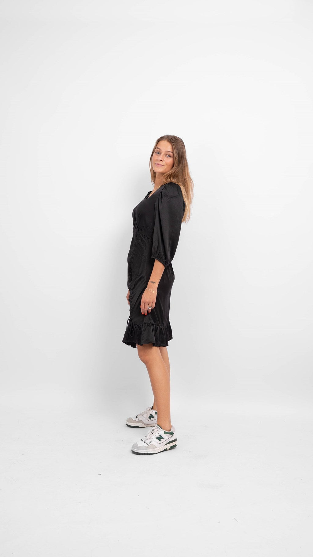 Robe courte Essi 3/4 - noir