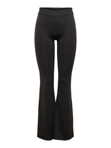 Fever Flared Pants - Black (with width)