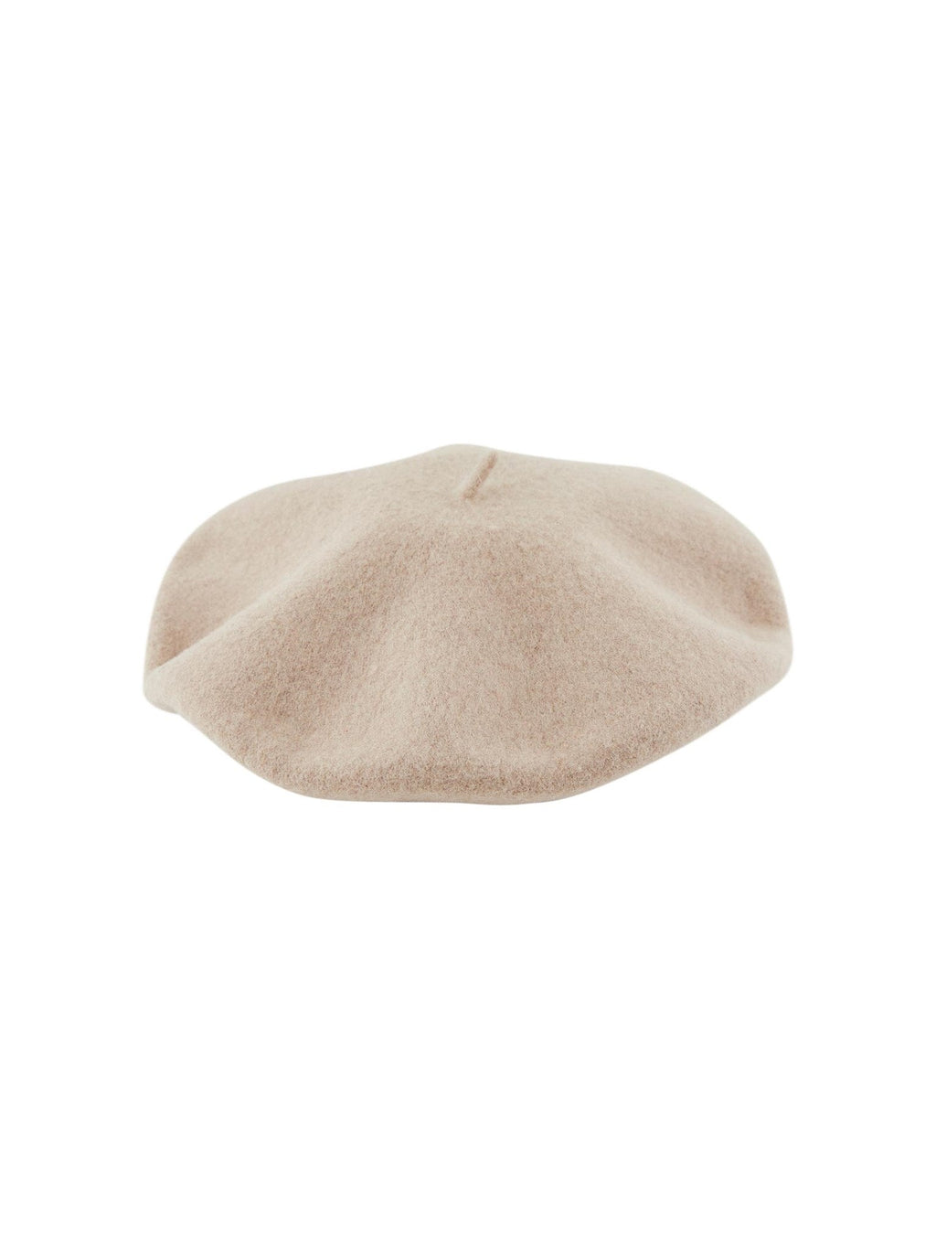 Fransk Wool Beret - Silver Mink