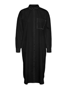 Hillan Long Shirt - Black