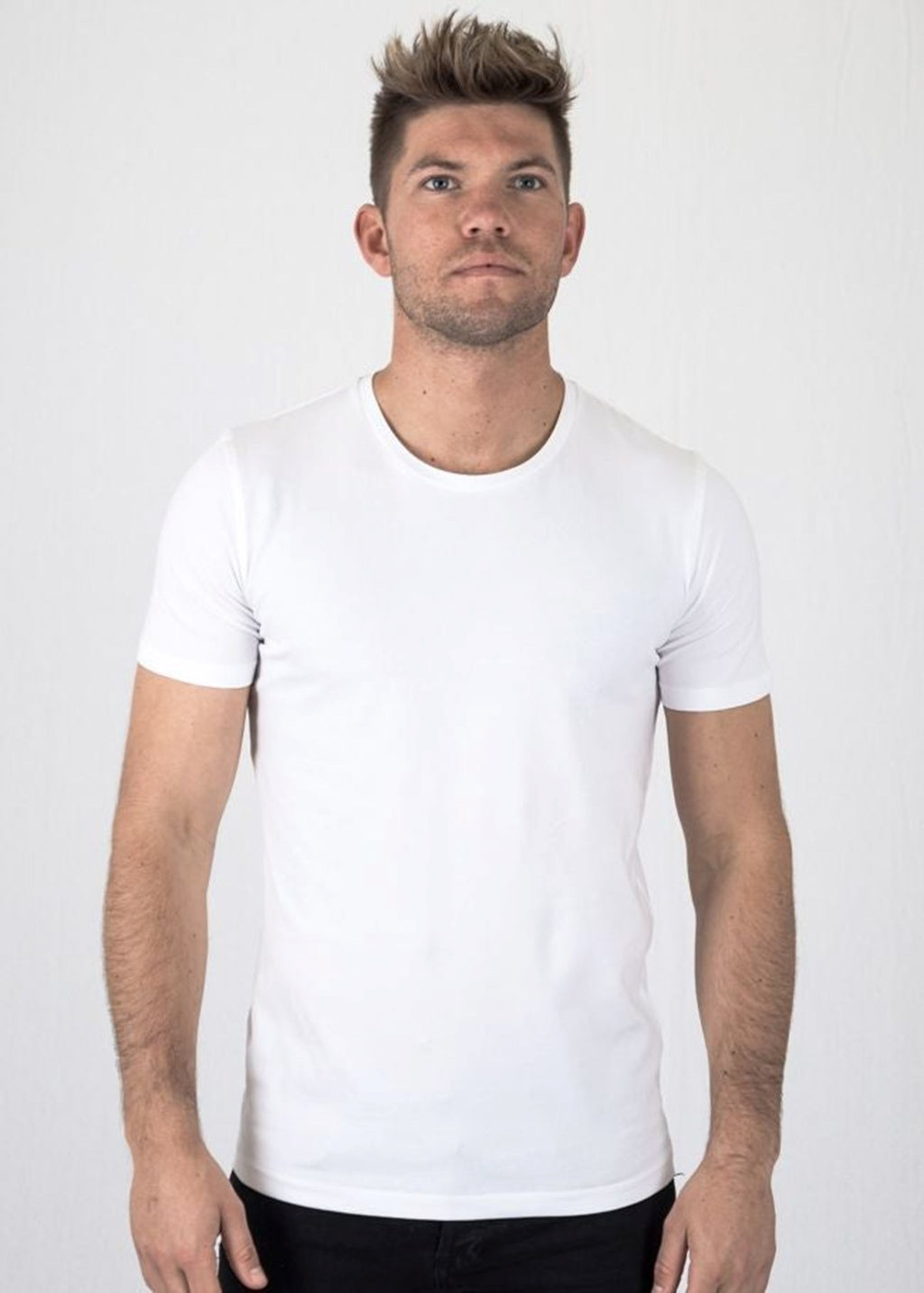 Premium T-shirt musculaire - blanc
