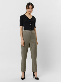 Jane Pants - Brown Checkered