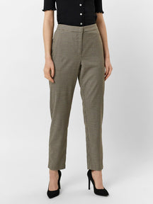 Jane Pants - Brown Checkered