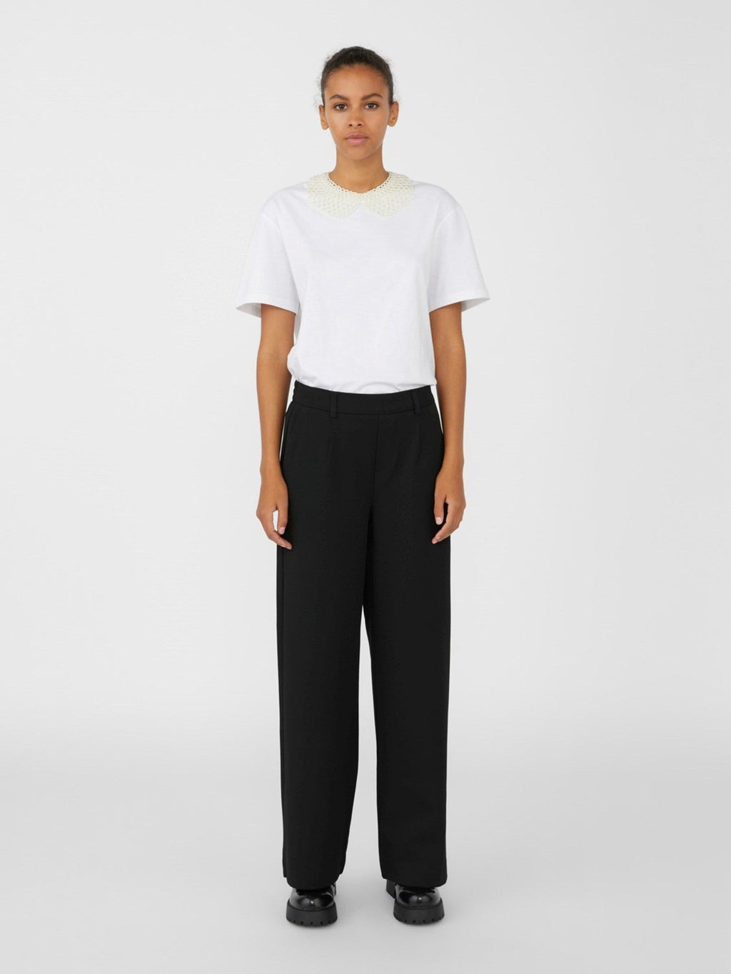 Lisa Wide Pants - Black