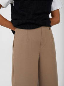 Lisa Wide Pants - Brown