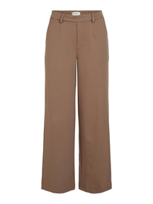 Lisa Wide Pants - Brown