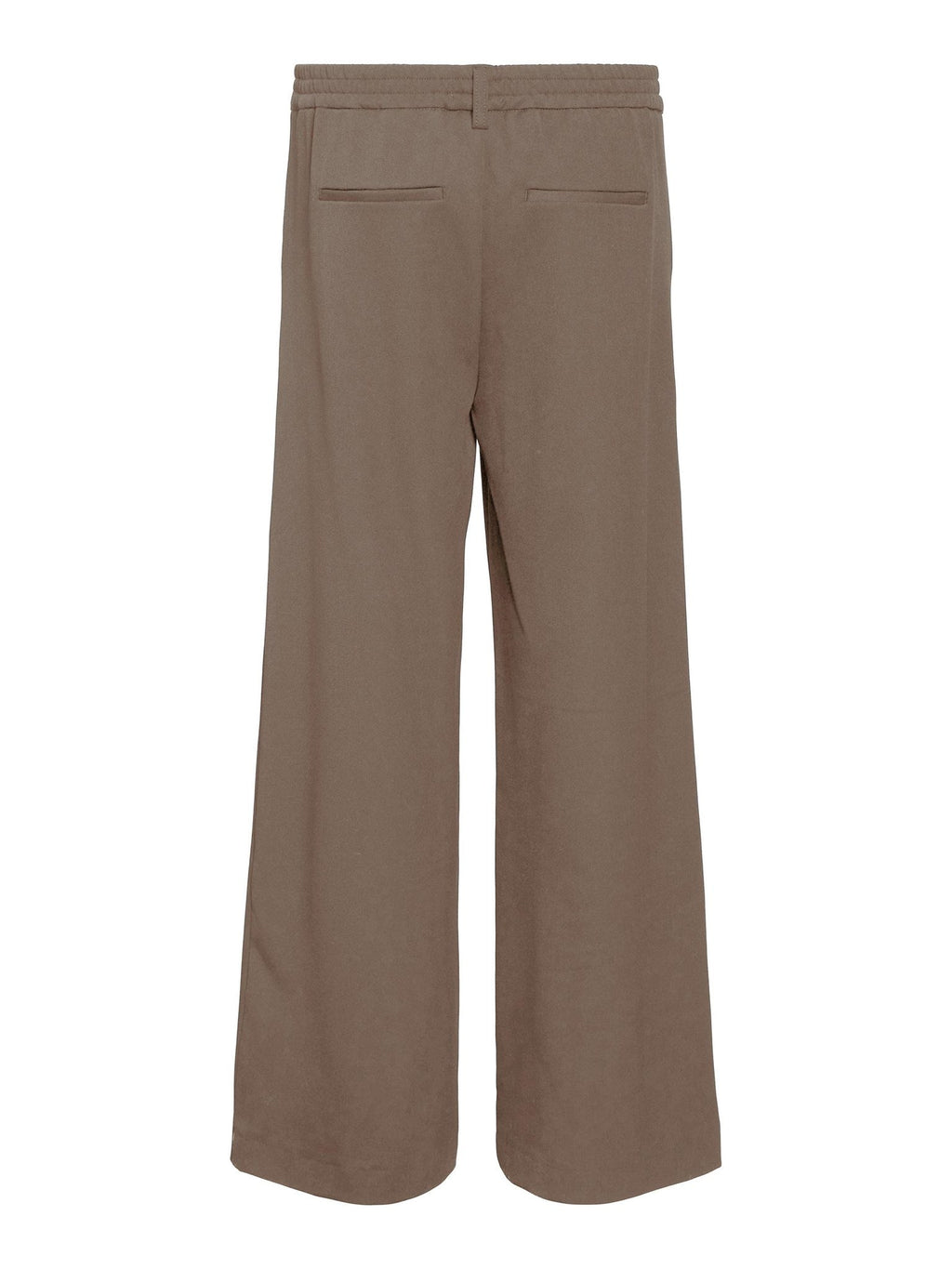 Pantalon large lisa - marron