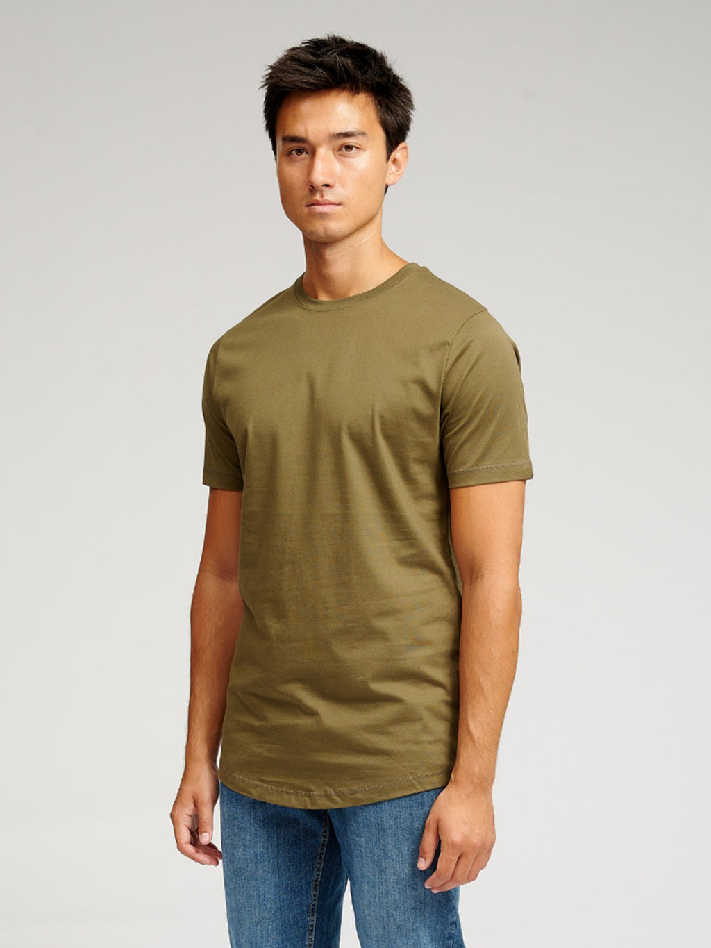 T-shirt long - Green de l'armée