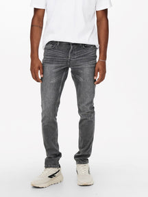 Loom Life Slim Jeans - Gray Denim